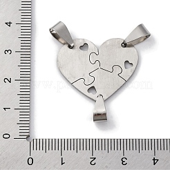 201 Stainless Steel Connector Charms&nbsp;STAS-Q342-07P