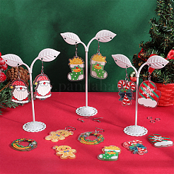 DIY Christmas Acrylic Dangle Earrings Making Kits&nbsp;DIY-SC0027-04