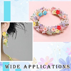 500Pcs ABS Plastic Bead Caps&nbsp;OACR-CJ0002-70