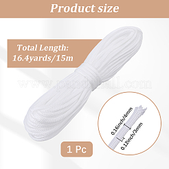 15M Non-Slip Polyester & Spandex Cord Ropes&nbsp;OCOR-GF0006-44A