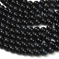 Natural Tiger Eye Beads Strands&nbsp;G-B133-A02-10mm-02