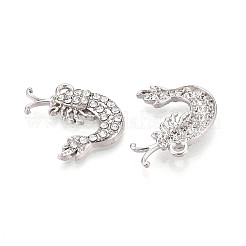 Alloy Rhinestone Pendants&nbsp;FIND-N008-03P