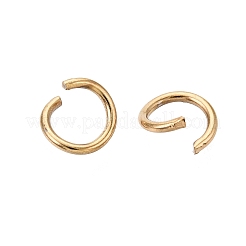 304 Stainless Steel Open Jump Rings&nbsp;STAS-Q113-7x1.0mm-02G