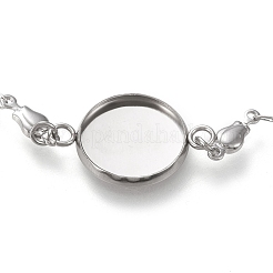 Tarnish Resistant Valentine's Day 304 Stainless Steel Bracelet Making&nbsp;STAS-L248-007P-B