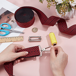 Polycotton Ribbon&nbsp;OCOR-WH0109-002A