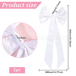 Detachable Satin Bow&nbsp;DIY-WH0002-35