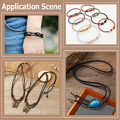 5M Round PU Imitation Leather Cord&nbsp;OCOR-CL0001-17