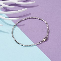 304 Stainless Steel Box Chain Bracelets&nbsp;BJEW-JB06194-01