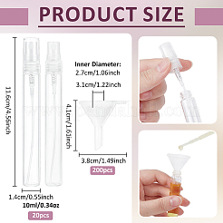 20Ocs Glass Refillable Perfume Bottle&nbsp;AJEW-NB0009-13