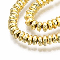 Electroplate Non-magnetic Synthetic Hematite Bead Strands&nbsp;G-Q465-19G