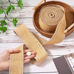 Burlap Ribbon&nbsp;OCOR-TAC0023-16E