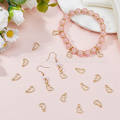 20Pcs Alloy Rhinestone Pendants&nbsp;FIND-HS0001-66