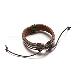 Adjustable Leather Cord Bracelets&nbsp;BJEW-M169-14