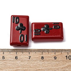 Baking Paint Glass Enamel Beads&nbsp;LAMP-Q045-07D