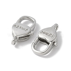 Brass Lobster Claw Clasps&nbsp;KK-F893-04P