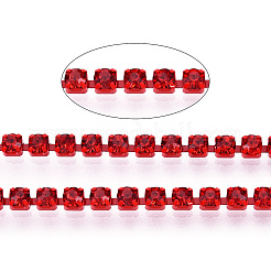 Electrophoresis Iron Rhinestone Strass Chains&nbsp;CHC-Q009-SS8.5-B07