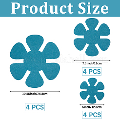 12Pcs 3 Styles Felt Hot Pads&nbsp;AJEW-CP0009-65A