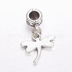Tibetan Style Alloy European Dangle Charms&nbsp;MPDL-J041-08AS