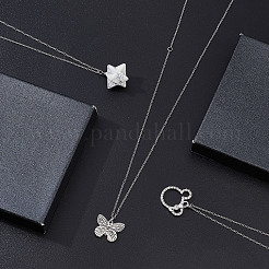 304 Stainless Steel Cable Chain Necklaces&nbsp;PH-NJEW-E122-11P