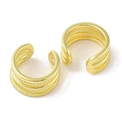 Brass Cuff Earrings&nbsp;EJEW-I305-20G