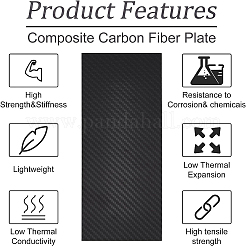 Composite Carbon Fiber Plate&nbsp;AJEW-WH0283-78