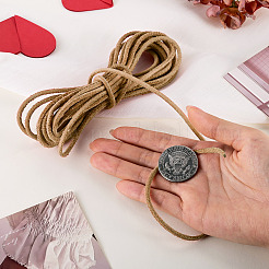 1Pc Cowhide Leather Cord&nbsp;WL-TA0001-11D