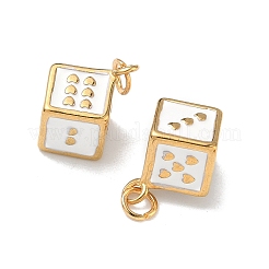 304 Stainless Steel Enamel Pendants&nbsp;STAS-K295-50G-01