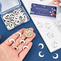 60Pcs 201 Stainless Steel Connector Charms&nbsp;STAS-SC0008-88