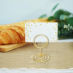 20Pcs Carbon Steel Memo Photo Stand Holder&nbsp;AJEW-SP0003-37