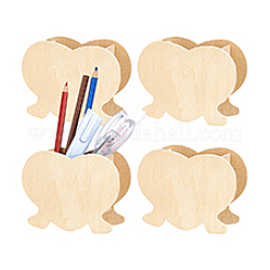 Wood Pen Holder&nbsp;AJEW-WH0481-89A