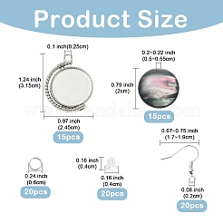DIY Dangle Earring Making Kits&nbsp;FIND-YW0012-84