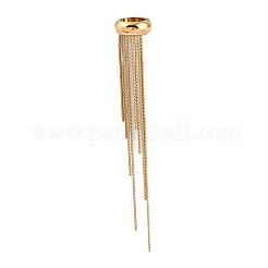 304 Stainless Steel Tassel Cuff Earrings for Women&nbsp;SA-H003-06G
