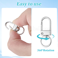 36Pcs Alloy Swivel Clasps&nbsp;PURS-CN0001-12KCG