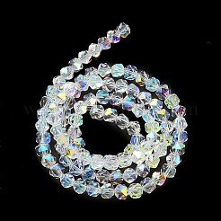 Electroplate Glass Beads&nbsp;EGLA-L018-B-AB05