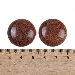 Synthetic Goldstone Cabochons&nbsp;G-H1596-FR-25mm-23