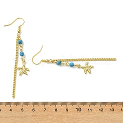 Brass Dangle Earrings&nbsp;EJEW-JE07036