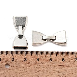 Tibetan Style Alloy Fold Over Clasps&nbsp;TIBE-R308-05AS-RS