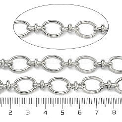 Handmade 304 Stainless Steel Oval Link Chains&nbsp;STAS-F341-11P