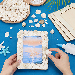 DIY Wooden Photo Frame Stands Material Kits&nbsp;DIY-PH0034-38