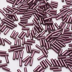 Glass Bugle Beads&nbsp;SEED-E001-9mm-57