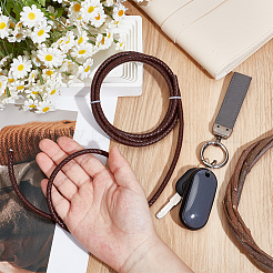 Braided Leather Cord with Core&nbsp;WL-CL0001-24B