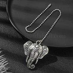 Elephant Tibetan Style Alloy Ceiling Fan Pull Chain Extenders&nbsp;FIND-JF00113