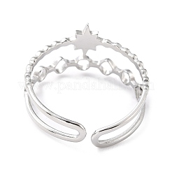 Tarnish Resistant 304 Stainless Steel Finger Rings&nbsp;RJEW-L102-26P