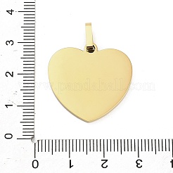 304 Stainless Steel Stamping Blank Tag Pendants&nbsp;STAS-Z126-02G-02