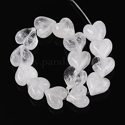 Natural Quartz Crystal Beads Strands&nbsp;G-T144-22A-04
