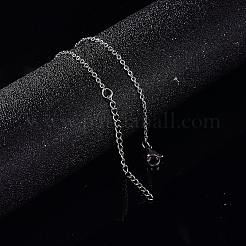 304 Stianless Steel Cable Chain Bracelet Making&nbsp;STAS-CJ0001-134P