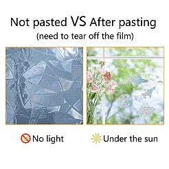 Waterproof PVC Colored Laser Stained Window Film Adhesive Stickers&nbsp;DIY-WH0256-041