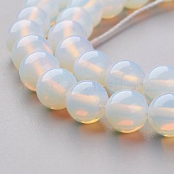 16 inch long Opalite Loose Beads&nbsp;X-GSR8mmC081