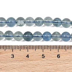Natural Blue Fluorite Beads Strands&nbsp;GG-CBAF158-6mm
