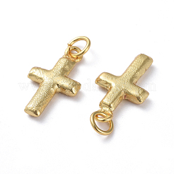Textured Brass Pendants&nbsp;X-ZIRC-G160-52G
